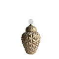 Axyaa Geometric Diamond Crystal Vase for Chic Flower Arrangements
