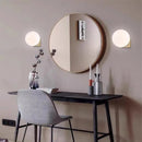 Axyaa Glass Ball Wall Lamp: Modern Minimalist Nordic Design for Stylish Interior Lighting