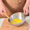 Axyaa Stainless Steel Salad Bowls with Scale Line, Durable Kitchen Mixing Bowls