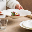Axyaa Phnom Penh Ceramic Small Plate Set for Molecular Cooking Specialty Tableware