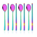 Axyaa 8-Piece Stainless Steel Flatware Set with Mirror Finish