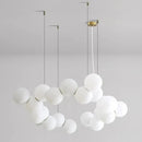 Axyaa Modern LED Pendant Light Chandeliers for Living Room and Dining Room