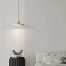 Axyaa Yellow Stone Pendant Light - Modern Minimalist Decor for Study & Living Room