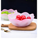 Axyaa Glass Dessert Soup Rice Fruit Salad Bowl - Creative Living Room Plate