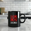 Axyaa 11oz Ceramic Coffee Mug - Boyfriend Gift - Office Milk Cup - ICAC Theme