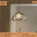 Axyaa Modern Fabric Ceiling Chandelier LED Pendant Lights for Living Room and Bedroom