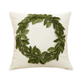 Axyaa Christmas Festival Flower Round Pillowcase for Cozy Home Decor