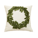 Axyaa Christmas Festival Flower Round Pillowcase for Cozy Home Decor