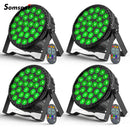 Axyaa 216W RGBW Par Lights - Ultra Bright Stage Lighting for Events and Parties
