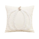 Axyaa Pumpkin White Pillowcase Halloween Decoration Cojines Thanksgiving Cushion Cover