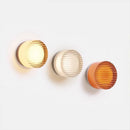 Axyaa Nordic Amber LED Jelly Wall Sconce - Smokey Grey Decor Lamp