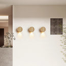 Axyaa Natural Yellow Stone Wall Lamp - Nordic Minimalist LED Light