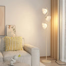 Axyaa Cream Wind LED Floor Lamp for Living Room Bedroom Study Decoration