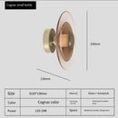 Axyaa Nordic Glass UFO Wall Lamp for Restaurant, Living Room, Bedroom