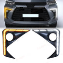 Axyaa Avanza Veloz Daytime Running Lights Turn Signal Front Bumper Daylight White Yellow