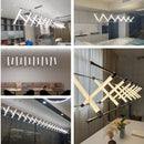 Axyaa Minimalist LED Chandelier for Modern Spaces