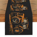 Axyaa Tractor Silhouette Table Runner for Kitchen and Dining Decor