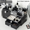 Axyaa Makeup Organizer Drawers Cosmetics & Jewelry Skincare Holder Display Case