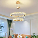 Axyaa Italian Luxury Crystal Chandelier - Designer Simplicity for Villa Dining
