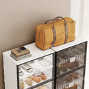 Axyaa Shoe Cabinet: Large Space-Saving Shoe Rack for Sneakers/Boots, Collapsible Organizer