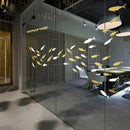 Axyaa Ocean Fish Room Wall Stickers Nursery Décor Glass Door Bathroom Decals