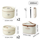 Axyaa Stainless Steel Insulated Bento Lunch Box for Kids