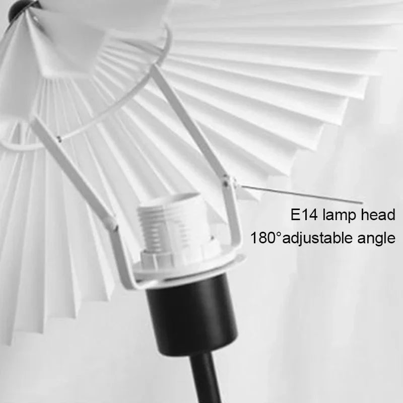 Axyaa Nordic LED Table Lamp for Bedroom Living Room Bedside Retro Decor