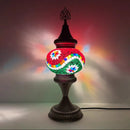 Axyaa Vintage Art Deco Mosaic Table Lamp Glass Bed Light Night Lights