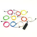 Axyaa Neon Glow Thread 1.3mm with Battery Pack for DIY Model Decoration