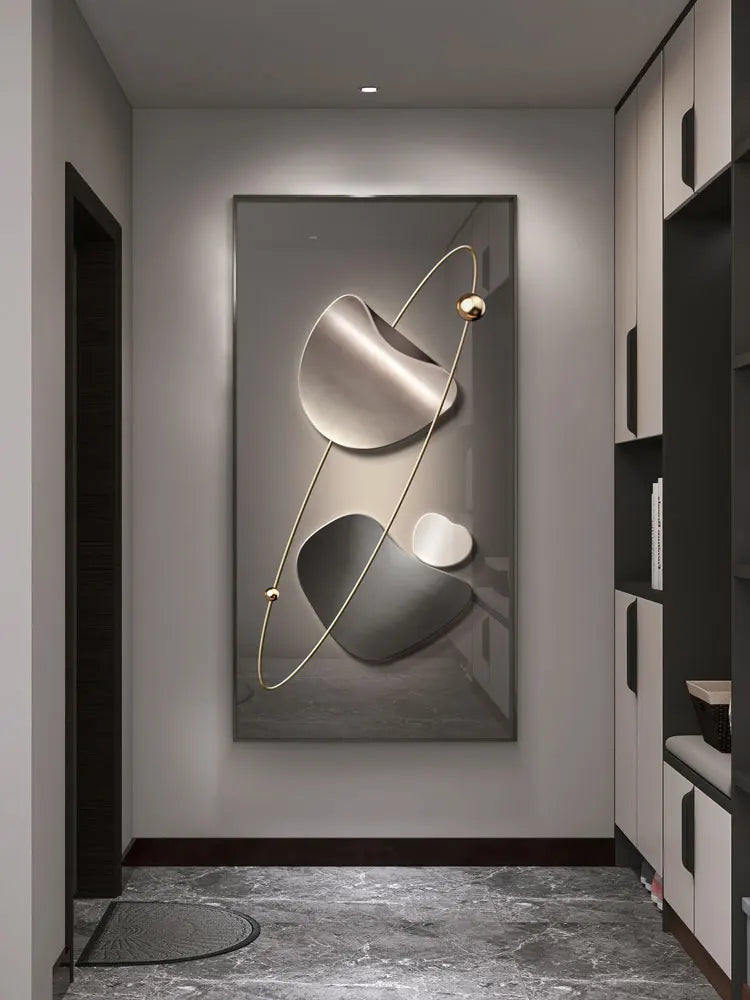 Axyaa Remote LED Wall Lamp for Modern Wall Decoration
