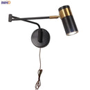 Axyaa Rotatable LED Swing Arm Wall Lights for Home Decor & Lighting