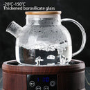 Axya Glass Teapot Set with Cup and Removable Filter Spout
