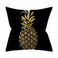 Axyaa Golden Black Pattern Decorative Cushion Cover 45*45CM for Home Sofa Car