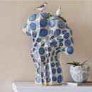 Axyaa Retro Hand-painted Porcelain Flower Vase – Home Decor Accessory