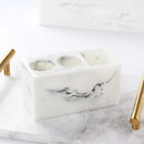 Axyaa Marble Pattern Electric Toothbrush Holder & Storage Box