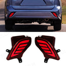 Axyaa LED Rear Bumper Reflector Toyota Highlander Dynamic Signal Light