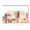 Axyaa Moroccan Arabesque Canvas Poster - Islamic Wall Art Decor for Living Room