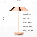 Axyaa Rechargeable Dimmable Desk Lamp Modern Romantic LED Night Light