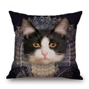 Axyaa Nordic Animal Cartoon Print Cushion Cover - Sofa & Bedroom Decoration Pillowcase