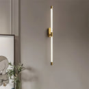 Axya Gold Geometric Wall Lamps for Bedroom and Living Room Lighting