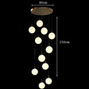 Axyaa LED Pendant Chandeliers for Modern Living and Dining Rooms
