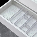 Axyaa Clear Drawer Organizers Set for Makeup and Kitchen Storage