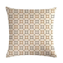 Axyaa Geometric Linen Pillowcase for Stylish Home Decor