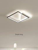 Axyaa Geometric LED Ceiling Lamp - Modern Nordic Design