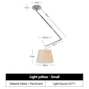 Axyaa Nordic Swing Arm Chandelier, Retractable LED Ceiling Lamp for Home Decoration