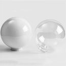 Axyaa Acrylic Round Lampshade for Outdoor Light Globe Pillar Post Lawn Lighting