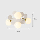 Axyaa Modern LED Ceiling Chandelier for Bedroom and Dining Room