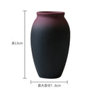 Axyaa Nordic Ceramic Vase Handmade Colorful Ornaments Green Plant Flower Pot