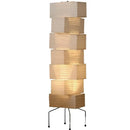 Noguchi Isamu Style Rice Paper Floor Lamp for Chic Home Decor by Axyaa