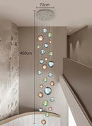 Axyaa LED Ceiling and Suspension Lamps for Modern Living Room and Stairs